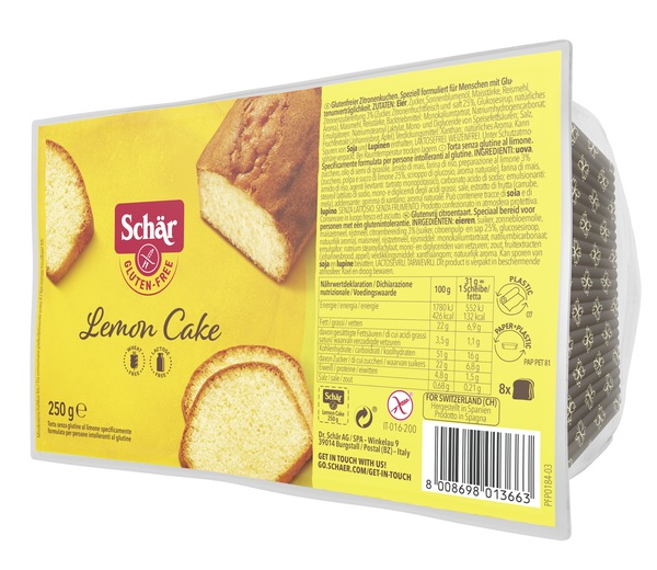 SCHAR LEMON CAKE 250G