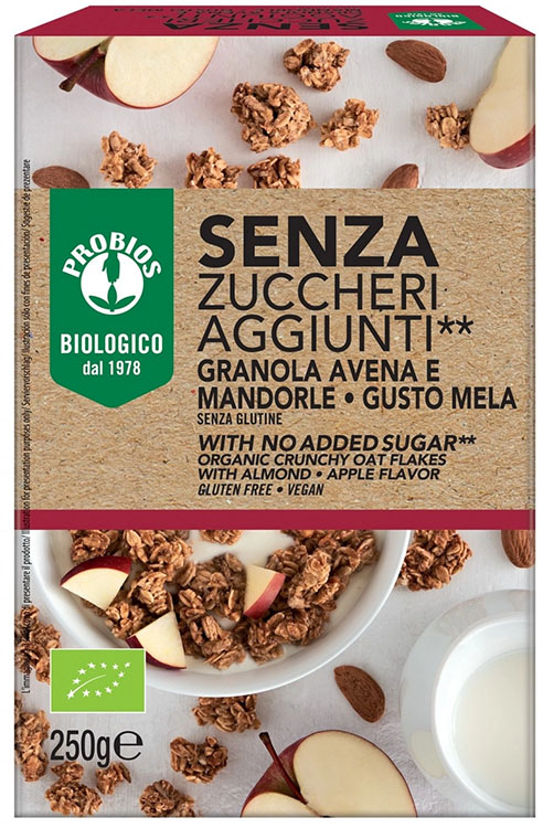 Probios Granola s/z Avena Mand
