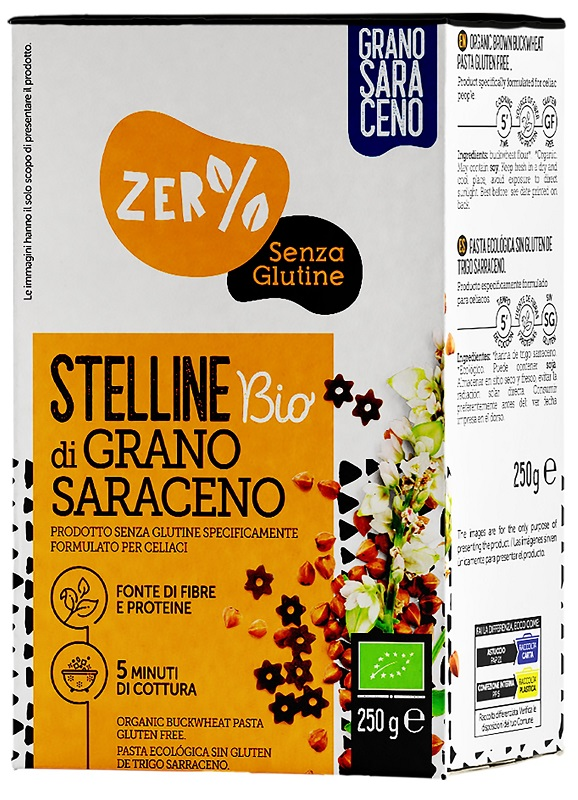 Zer% Glutine Stelline Grano Sa